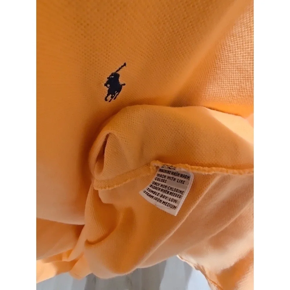 Polo Golf Ralph Lauren Men's Big & Tall Short Sleeve‎ Polo, XL, Salmon Color.